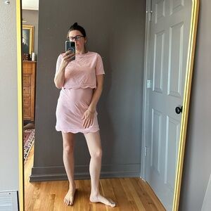 ASOS two piece short sleeve dress